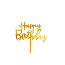 Happy Birthday Topper