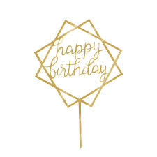Happy Birthday Topper