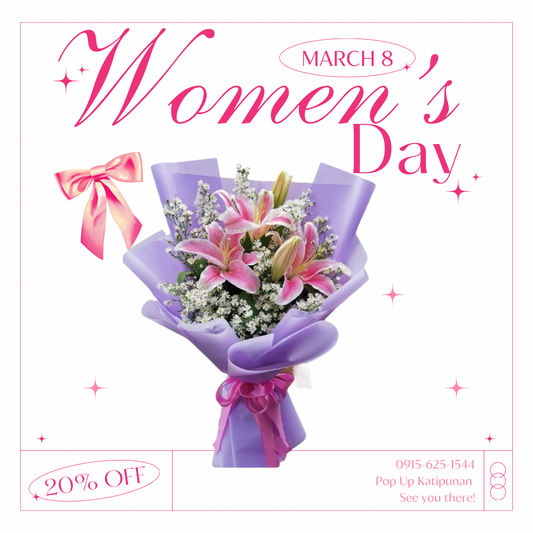 Pink Lilies